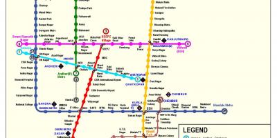 Mumbai metro rutt karta